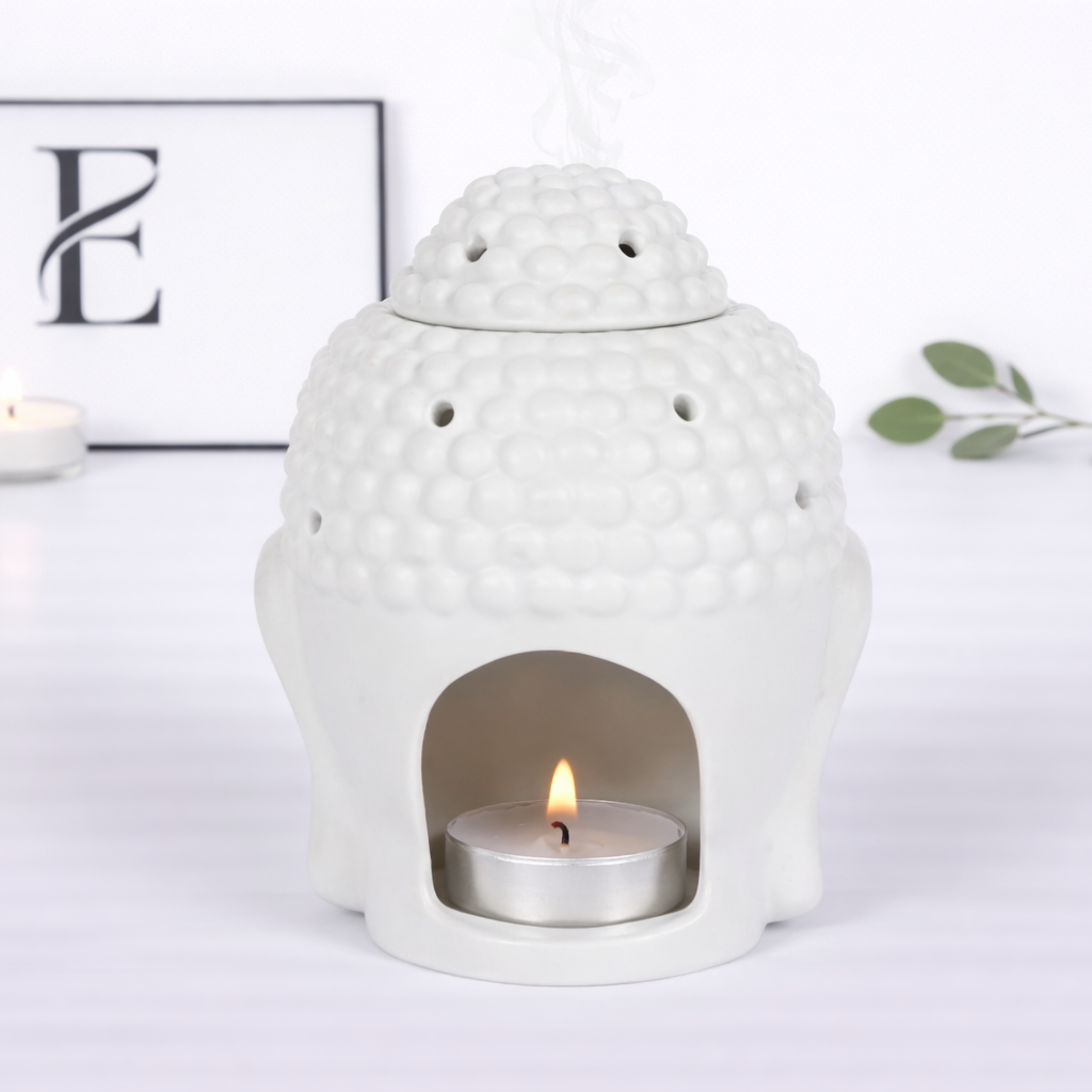 Quemador Buddha Blanco