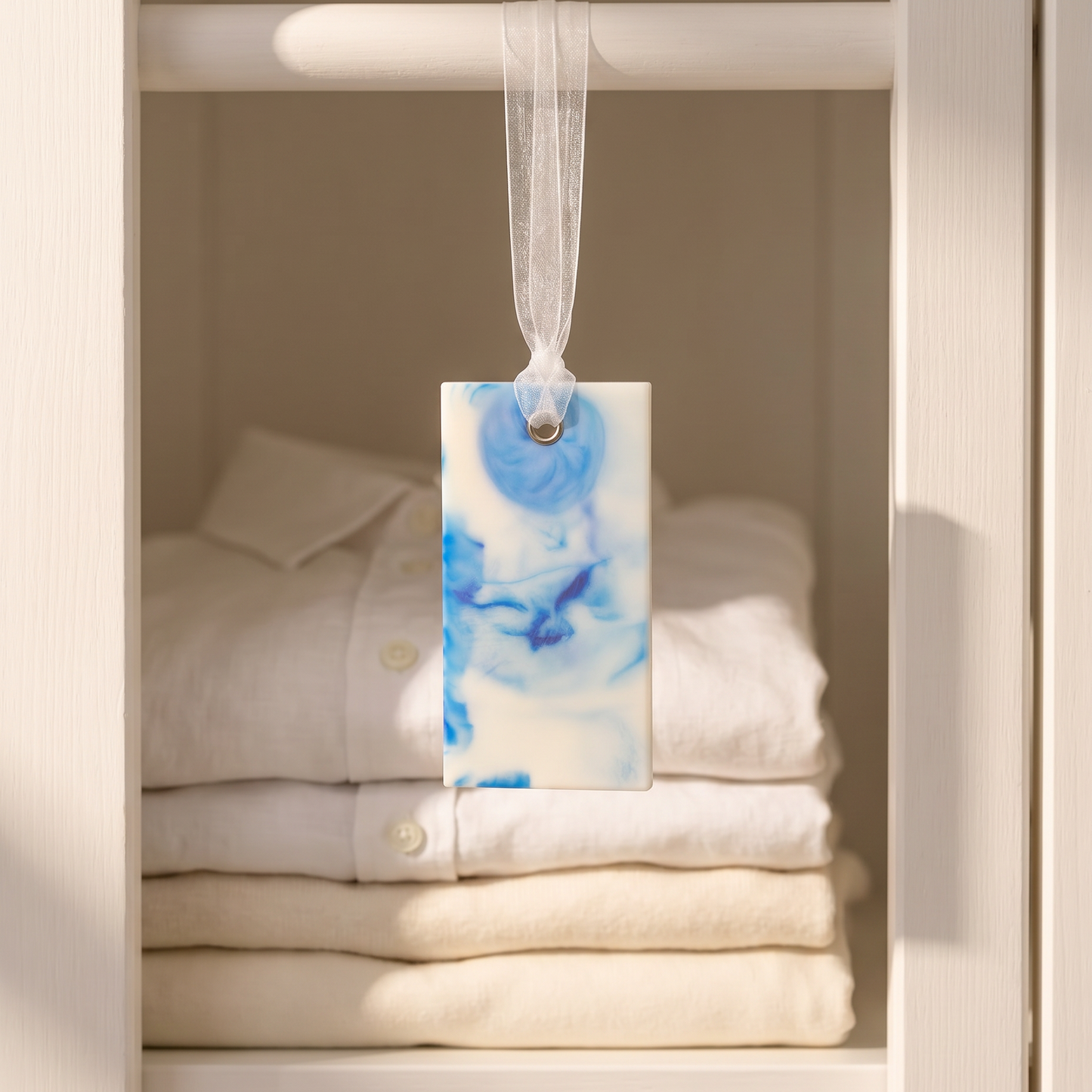 Ambientador de cera sólido artesanal Eirèa con decoracion personalizada, aroma natural, hecho a mano en España