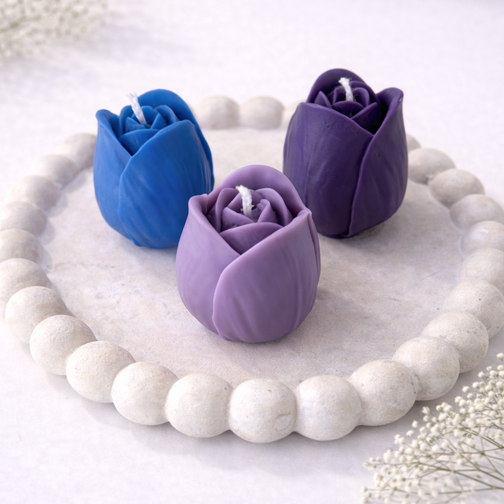 Vela decorativa Tulipán