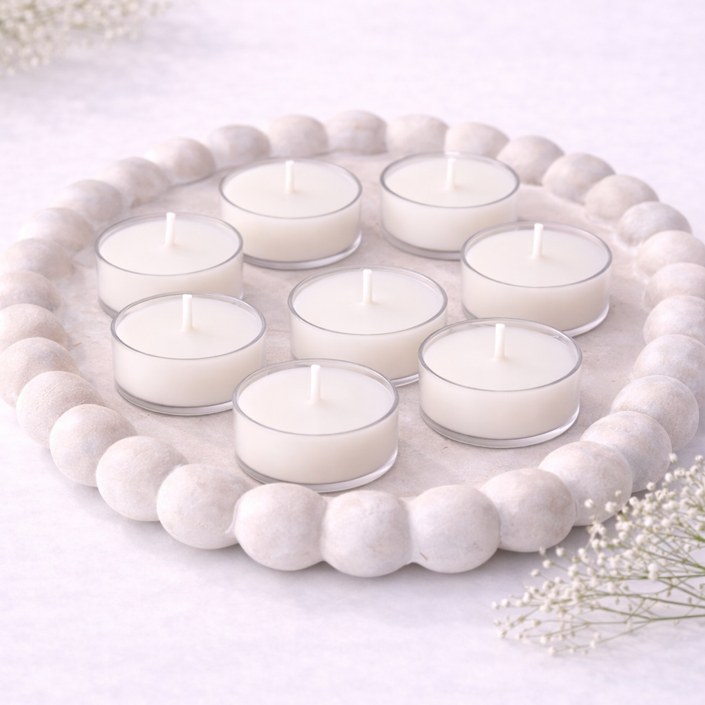 Velas de té 100% soja