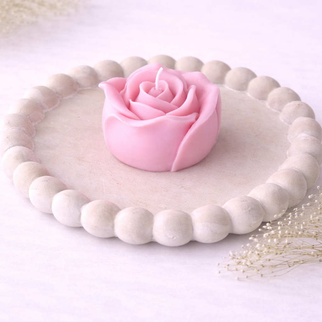 Vela decorativa Rosa XL