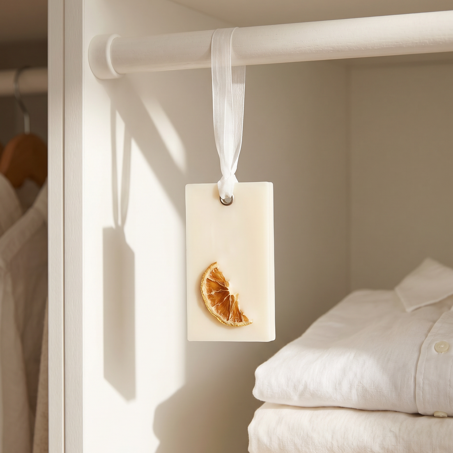 Ambientador de cera sólido artesanal Eirèa con decoracion personalizada, aroma natural, hecho a mano en España