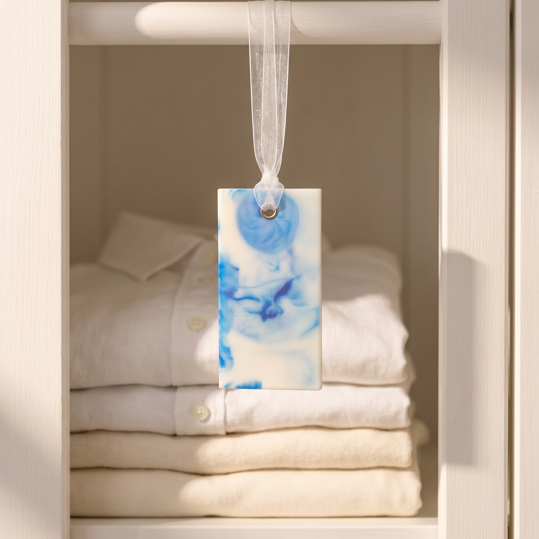 Ambientador de cera sólido artesanal Eirèa con decoracion personalizada, aroma natural, hecho a mano en España