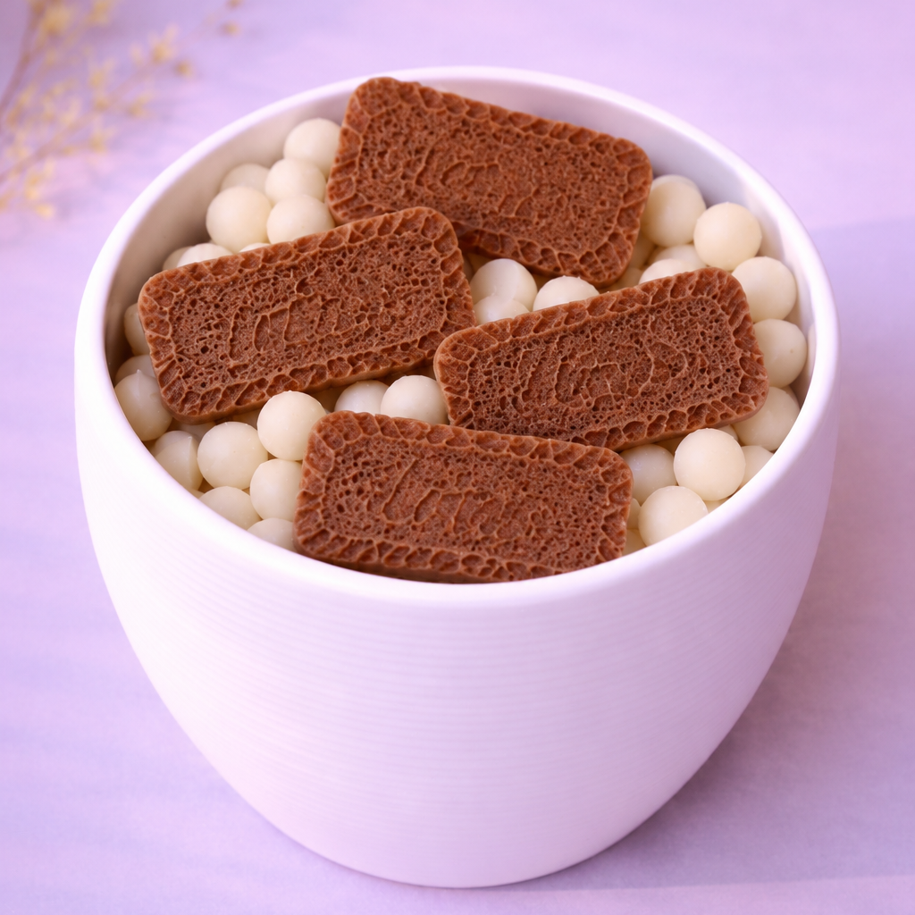 Wax melts Galleta Lotus artesanales cera de soja Eirèa
